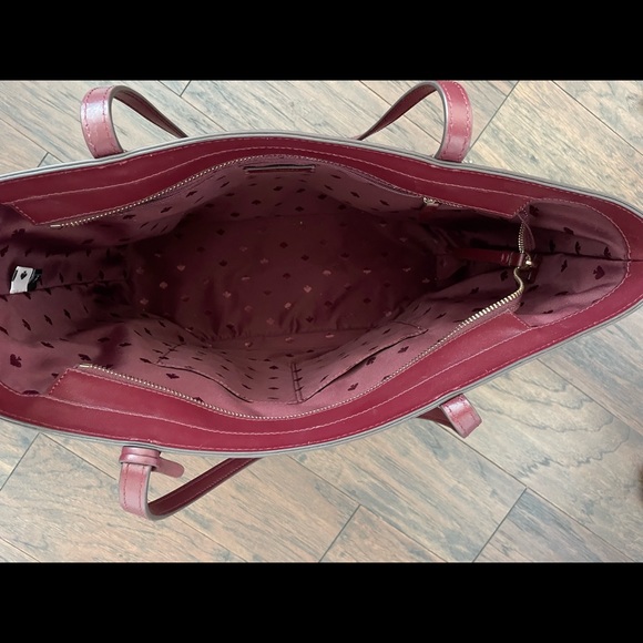 Kate Spade Janie Medium Tote Cherrywood Laptop Bag - Picture 6 of 13